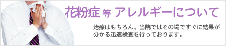 アレルギー迅速検査